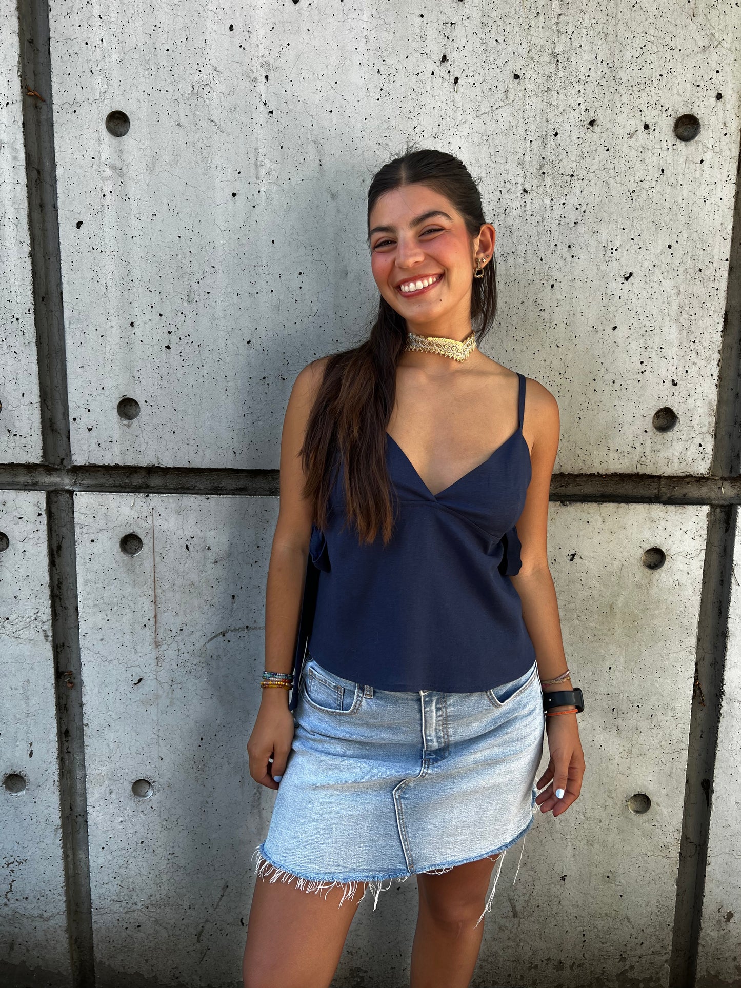 Top Roma Azul