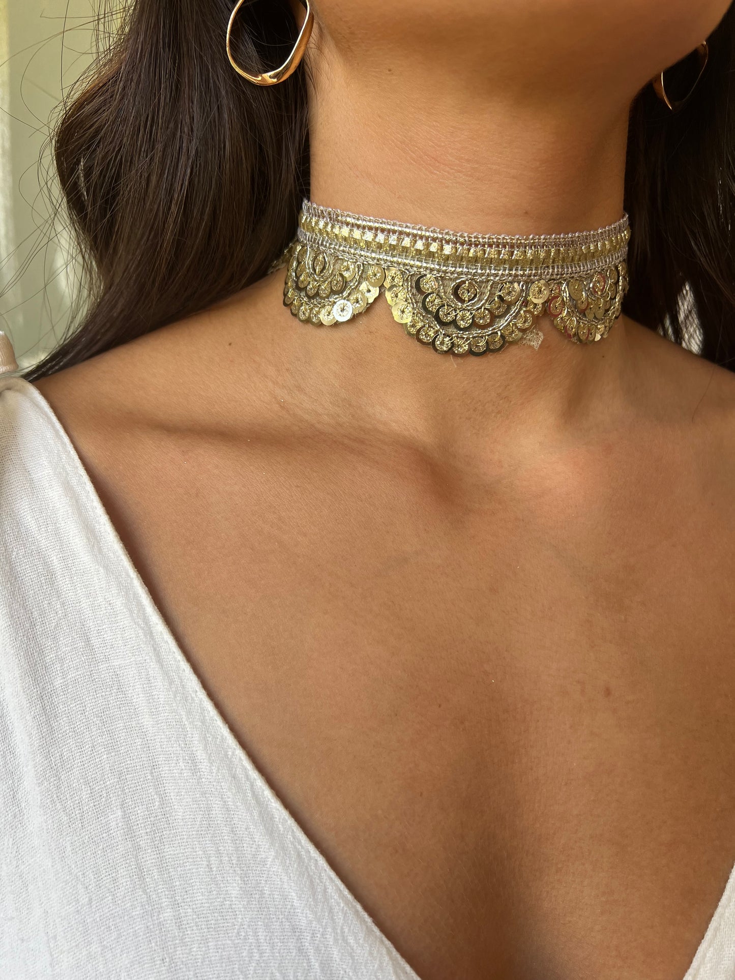 Choker Goa dorado