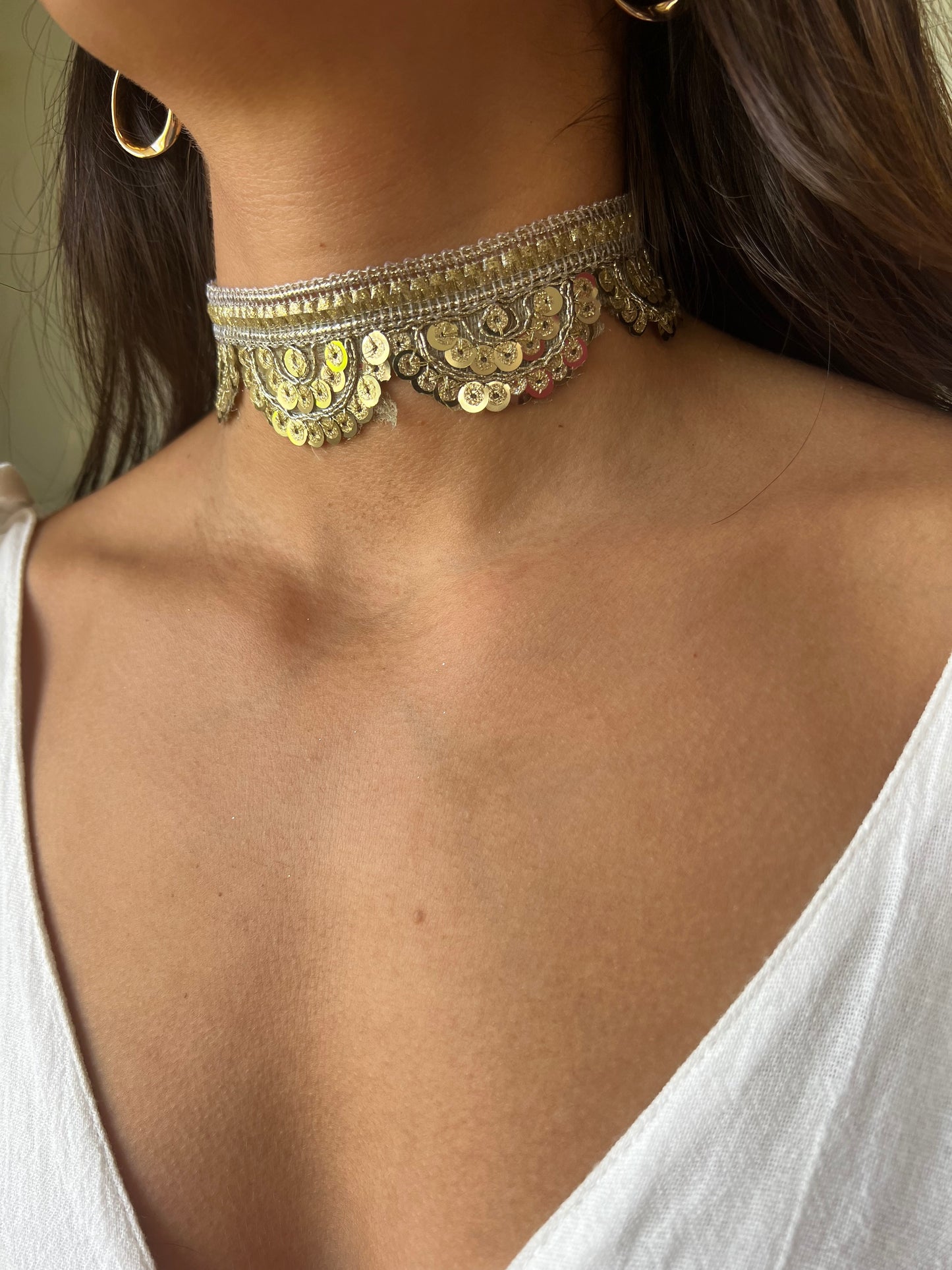 Choker Goa dorado