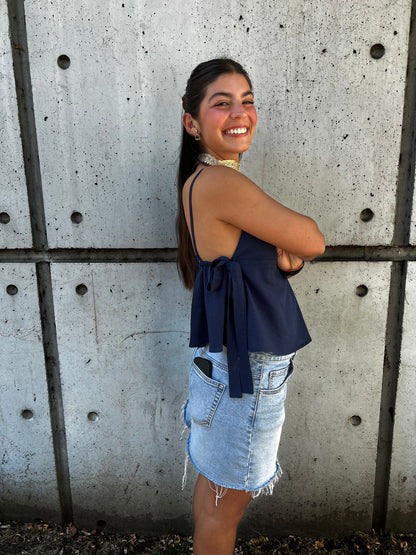 Top Roma Azul