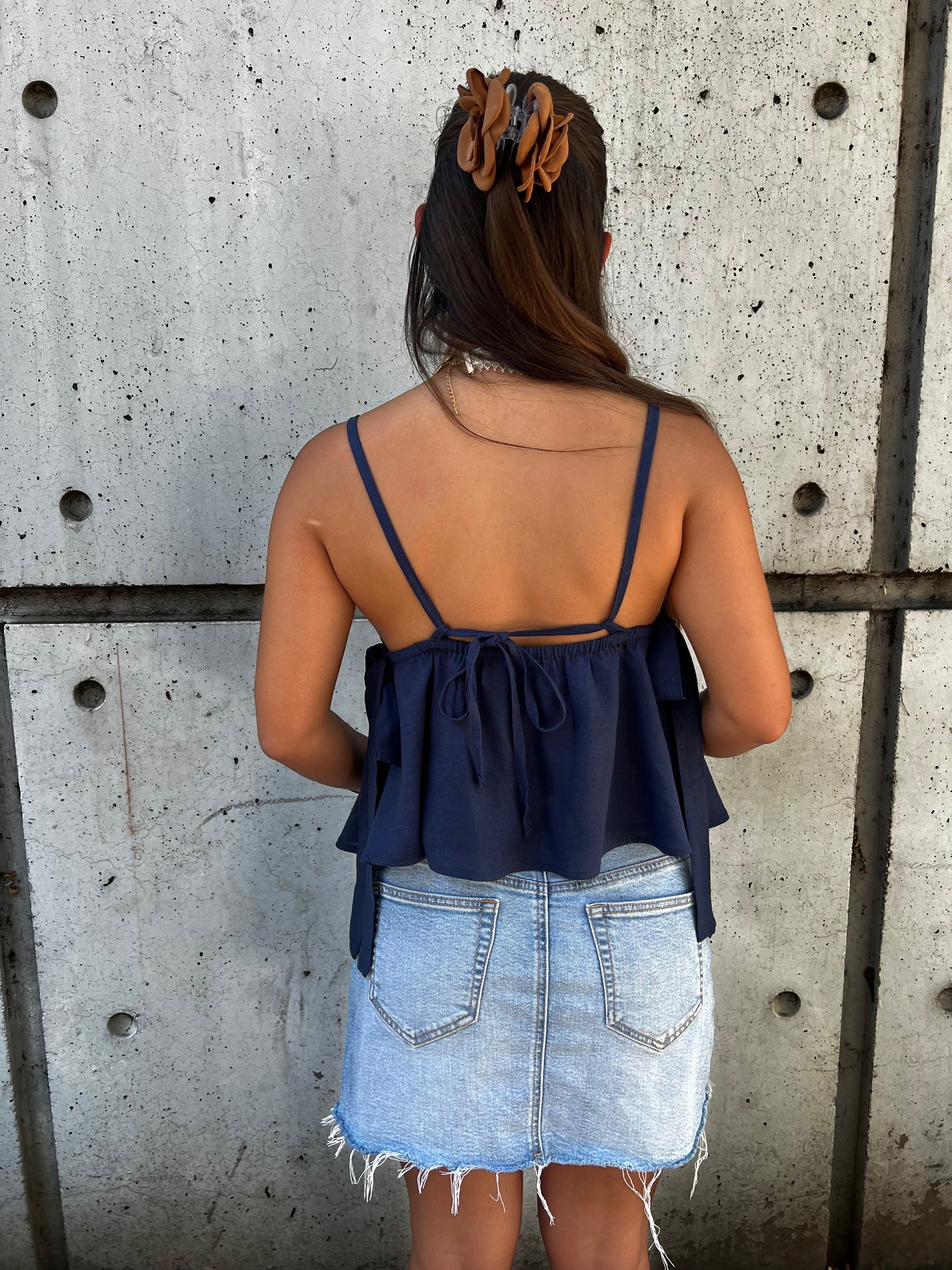 Top Roma Azul