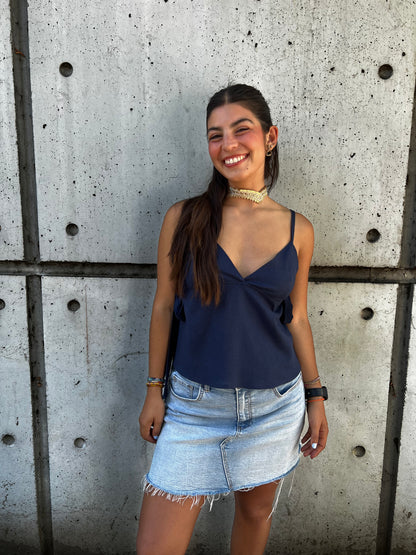 Top Roma Azul