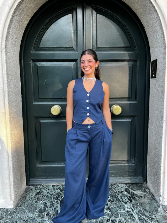 Vest Bruselas Azul
